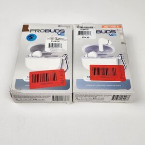 2 PACK ProBuds V2 Bluetooth 5.4 Wireless Earbuds Charging Case White